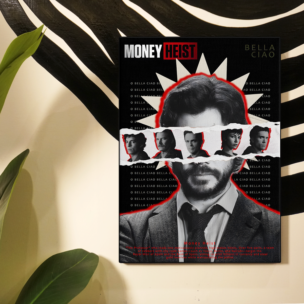 Money Heist Cash Poster