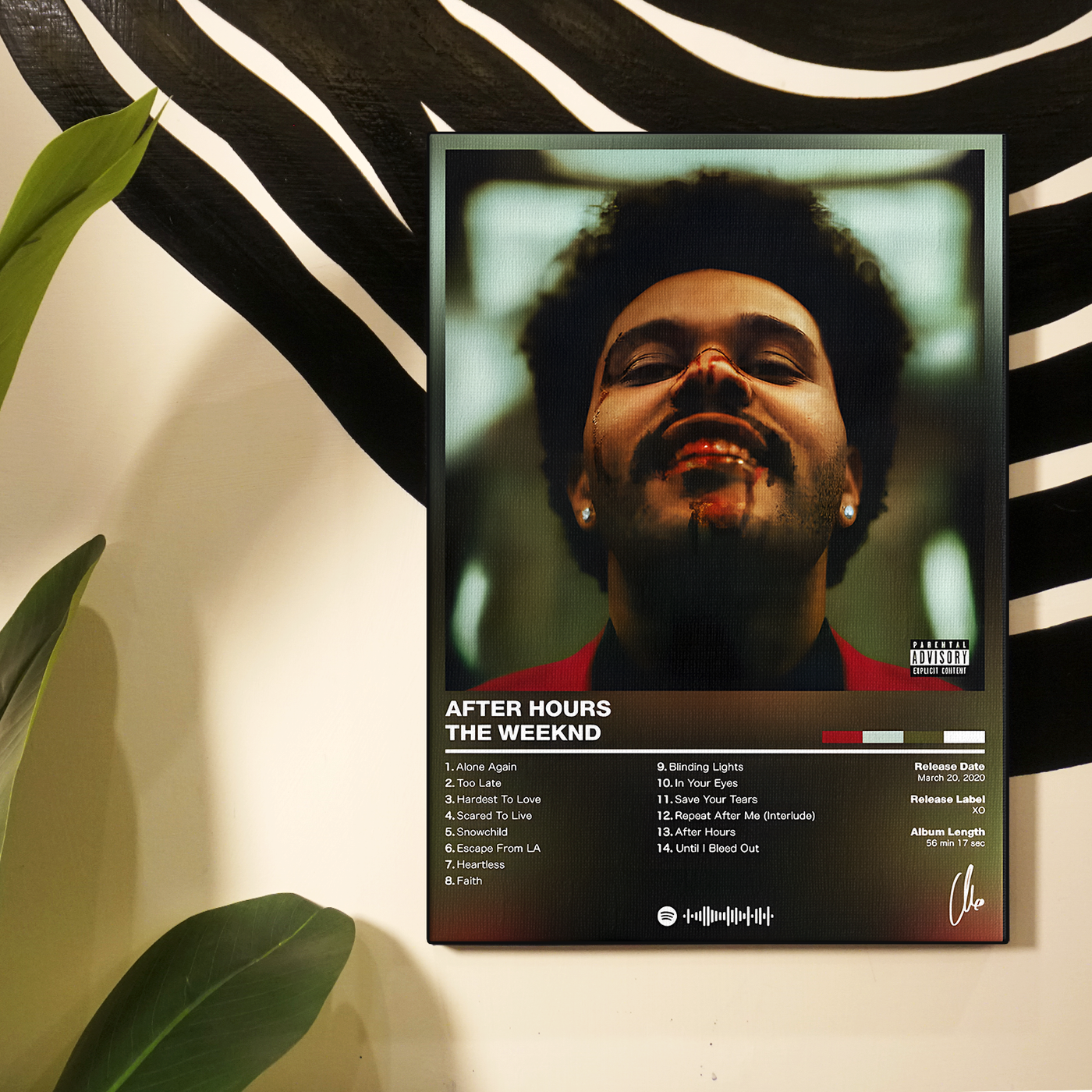 The Weeknd After Hours Poster