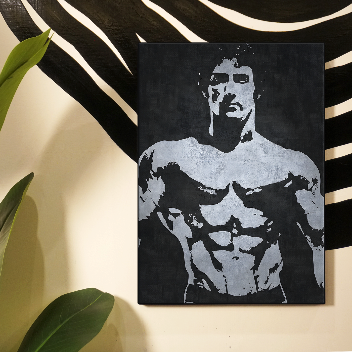 Rocky Black and White Poster