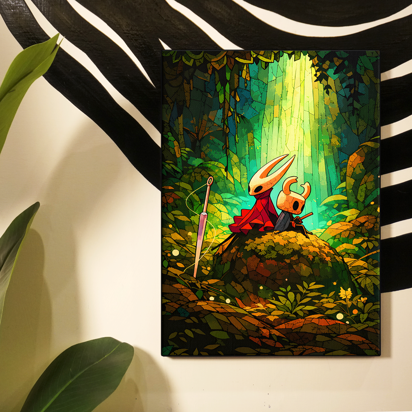 Hollow Knight Adventure Poster