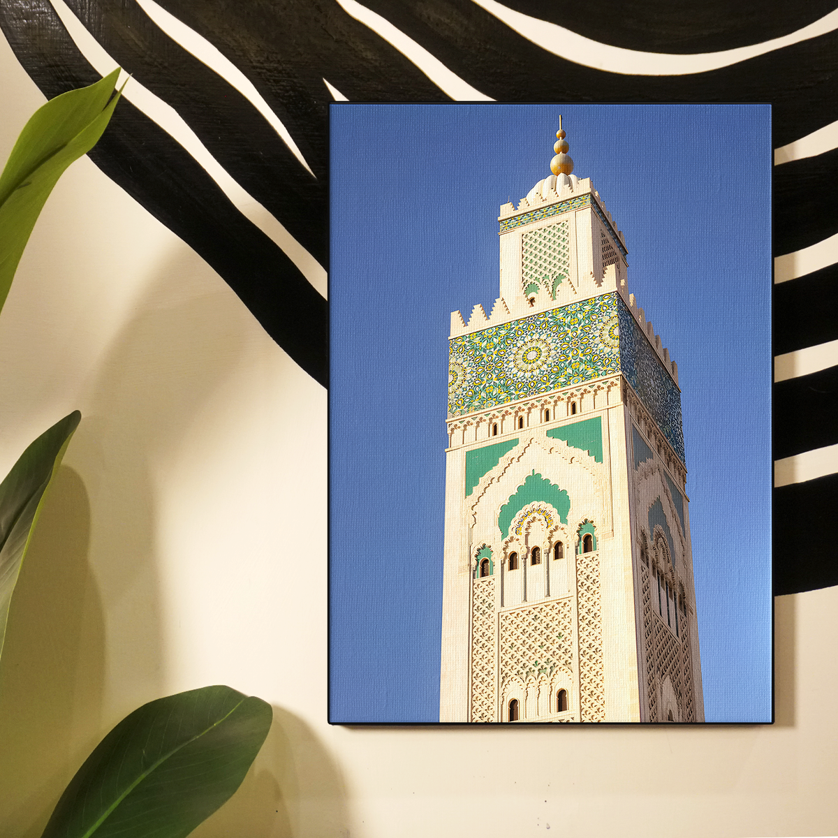 Ornate Mosque Minaret Poster