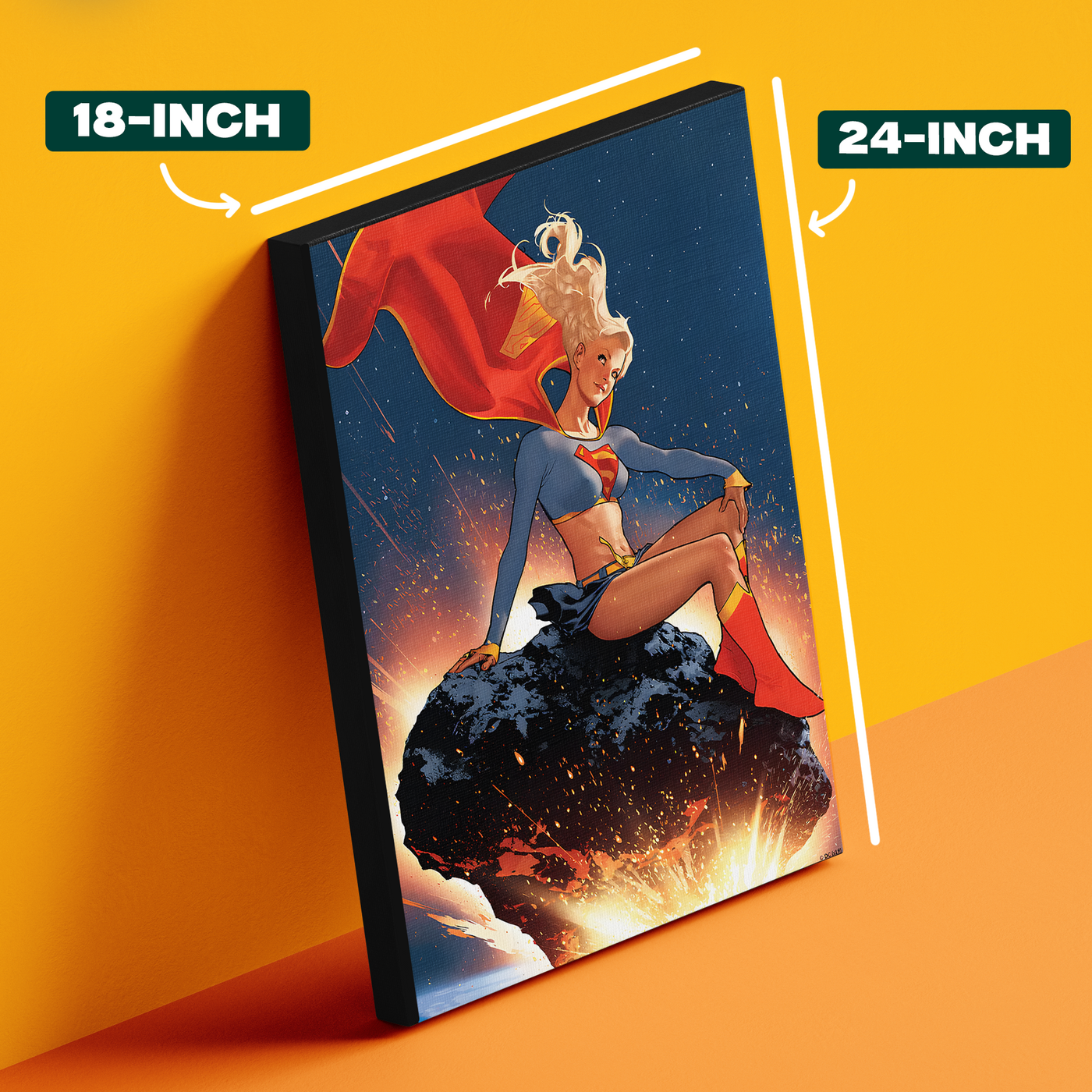 Supergirl Comic Poster
