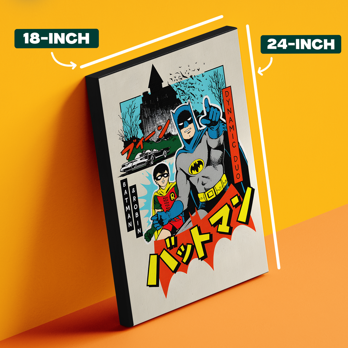 Batman Comic Japanese Poster