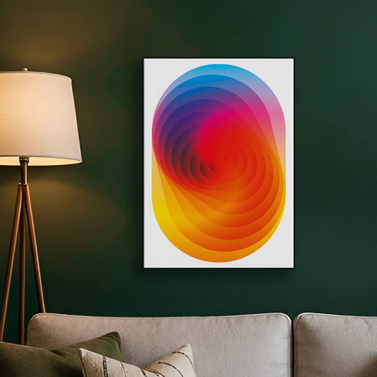 Spiral Bauhaus Graphic