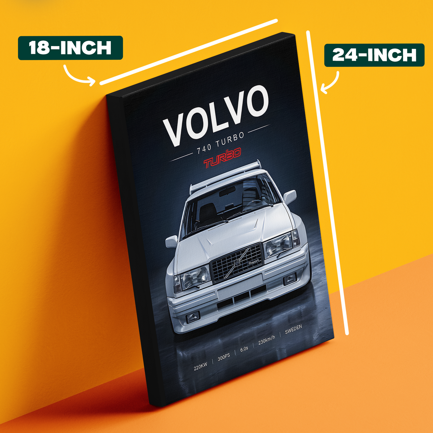Volvo Turbo Poster