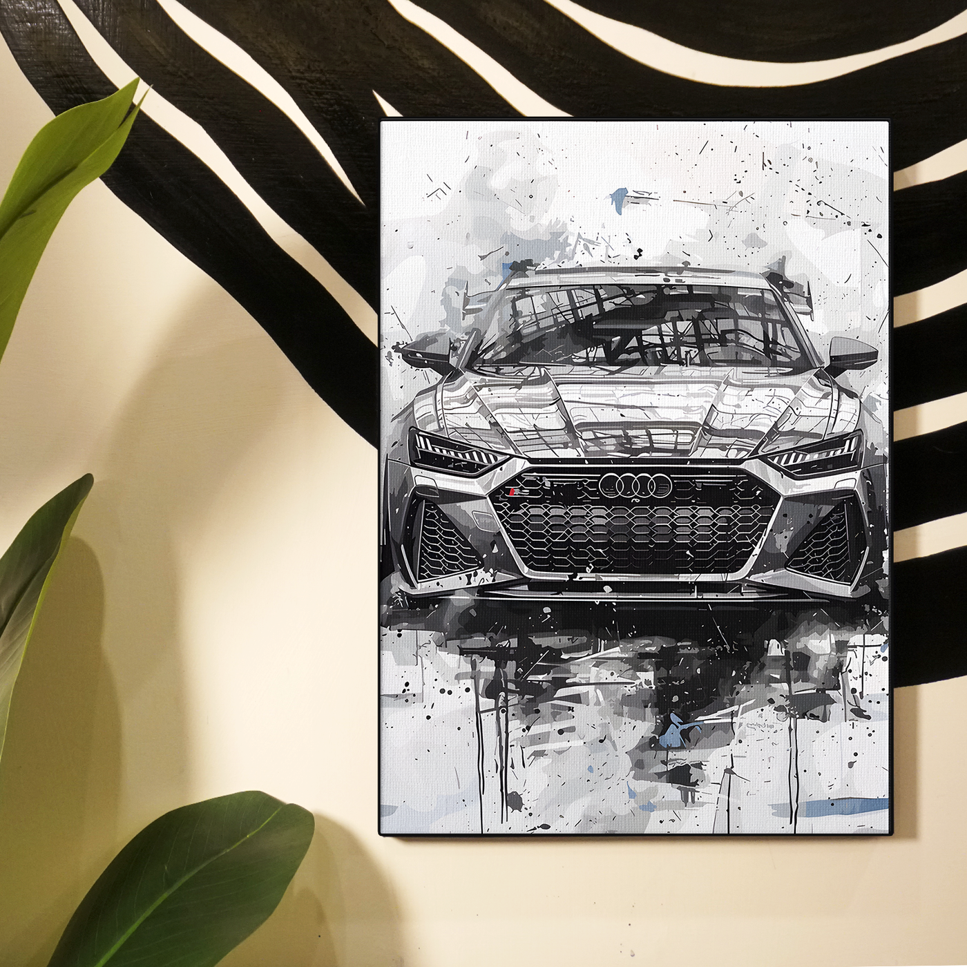 Pencil Sketch Car Poster