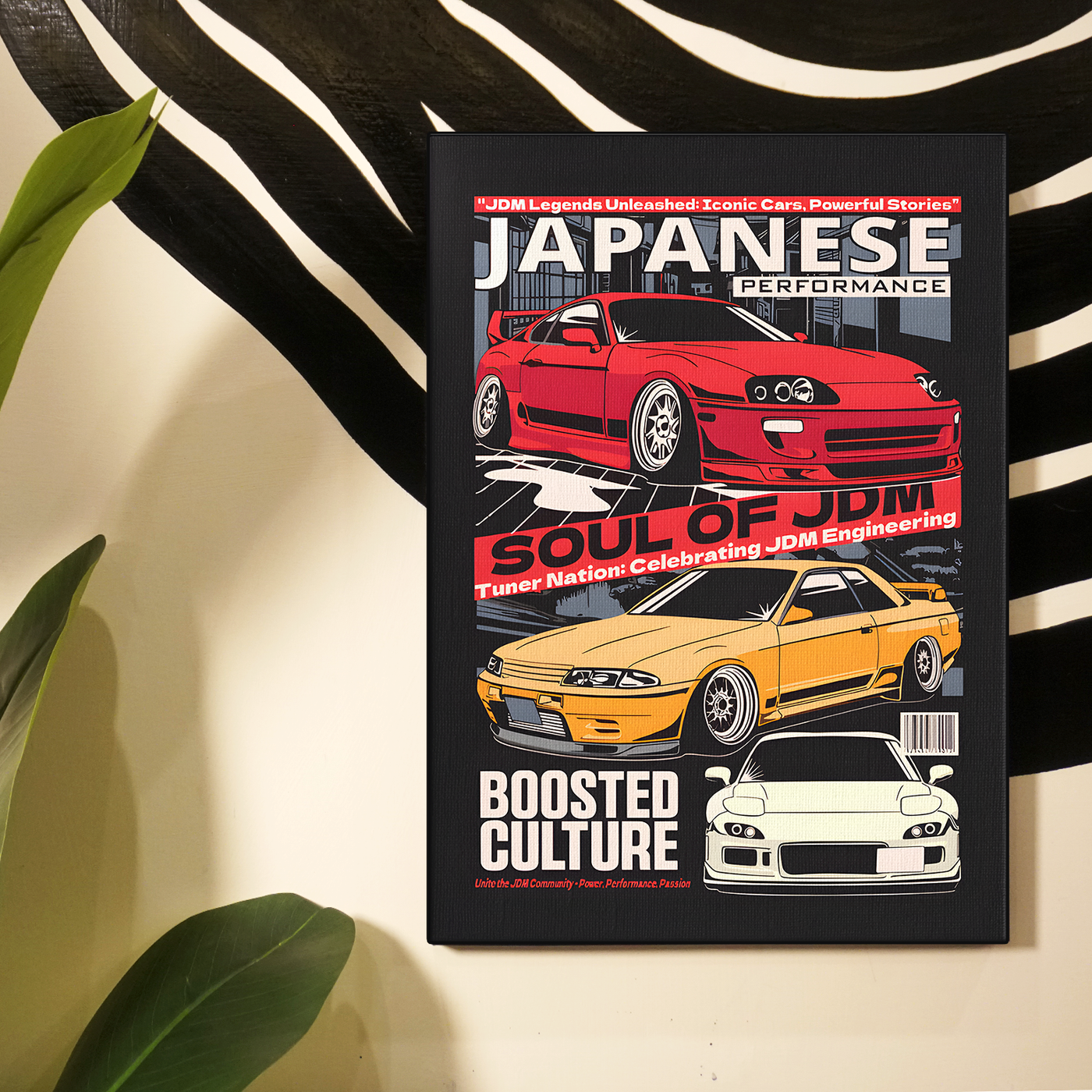 Japanese Soul of JDM Poster