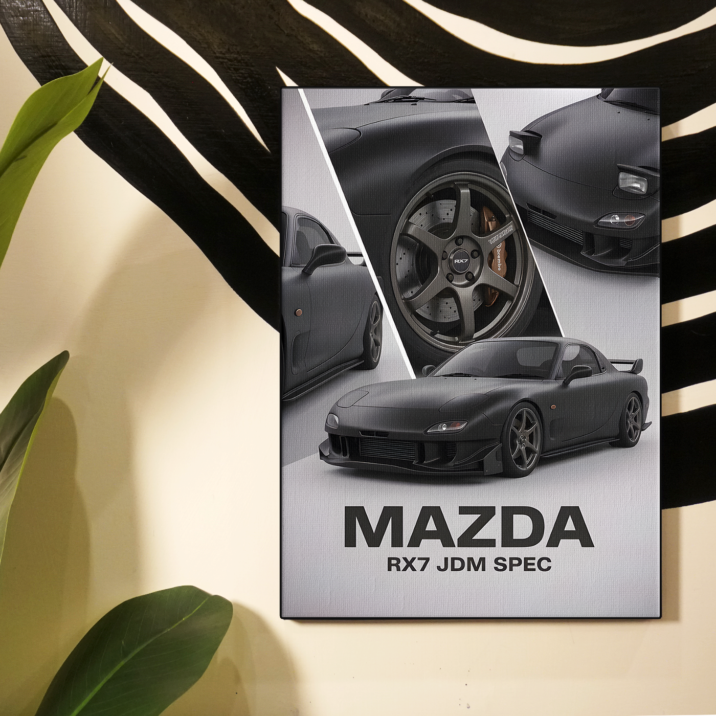 Mazda RX7 JDM Spec Poster