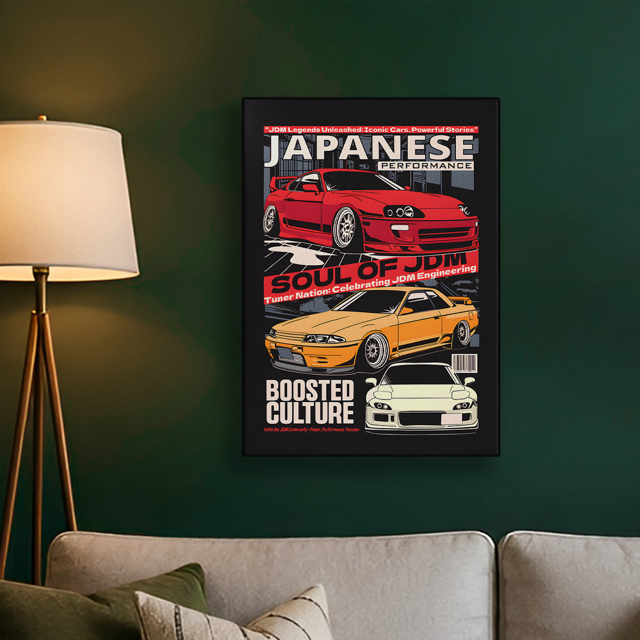 Japanese Soul of JDM Poster