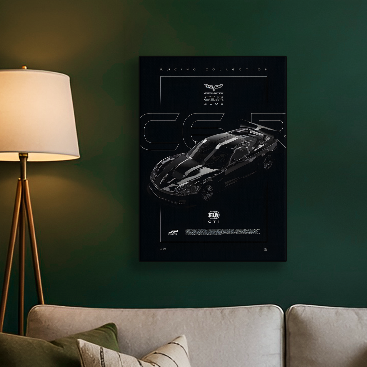Dark Concept Car Poster