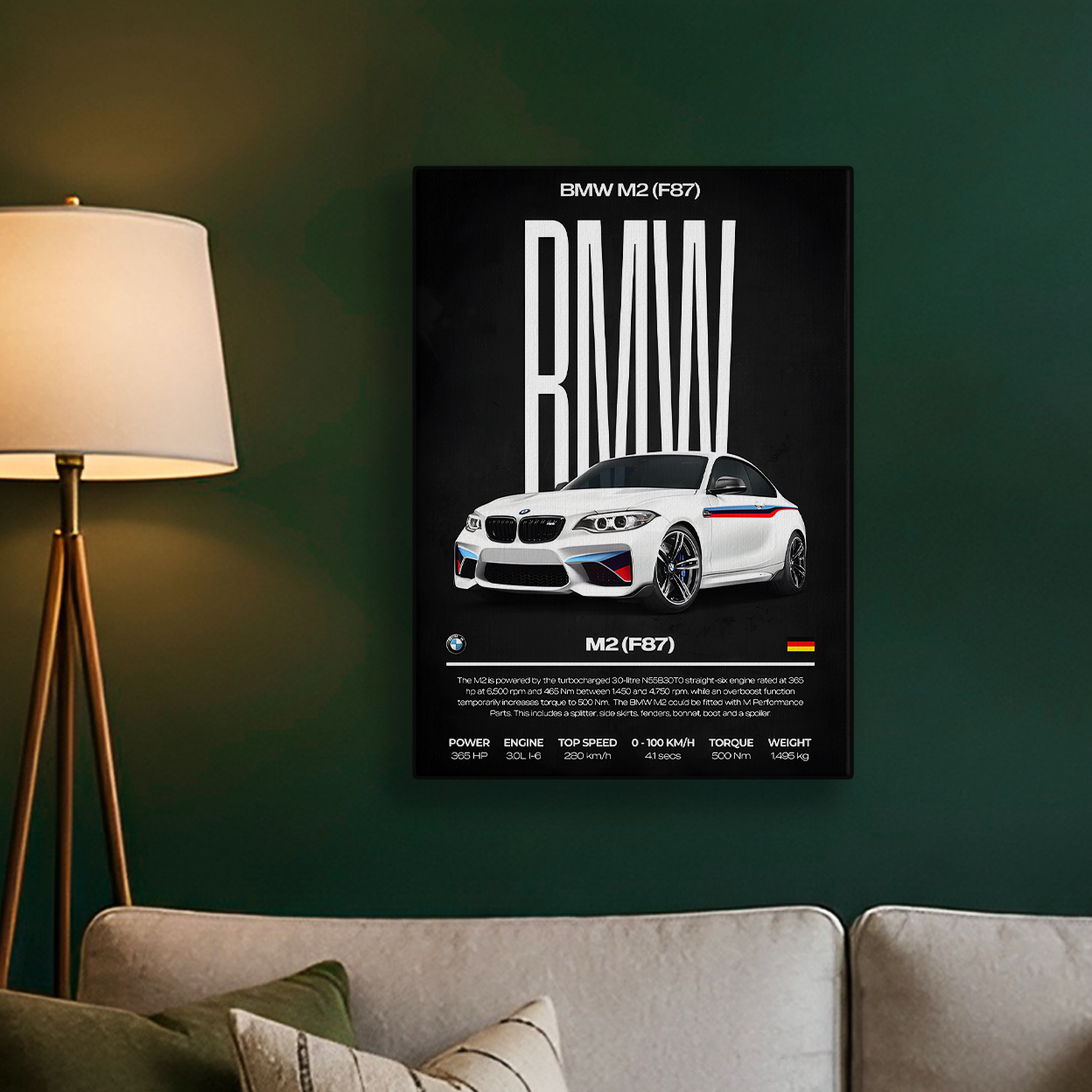 BMW M2 (F87) Poster