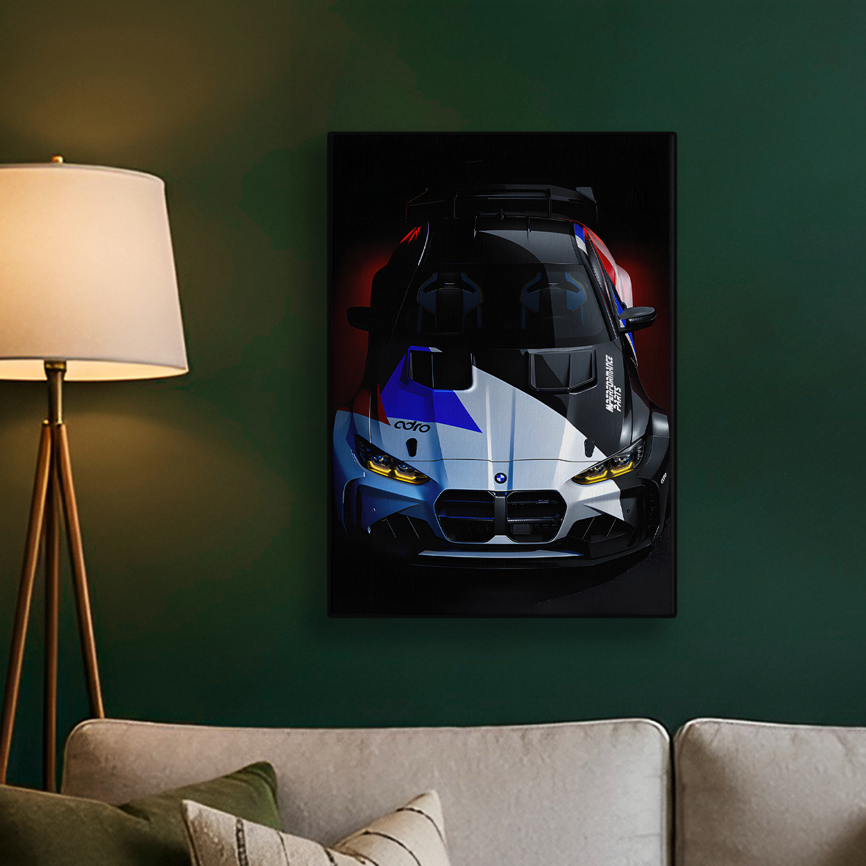 BMW Dark Poster