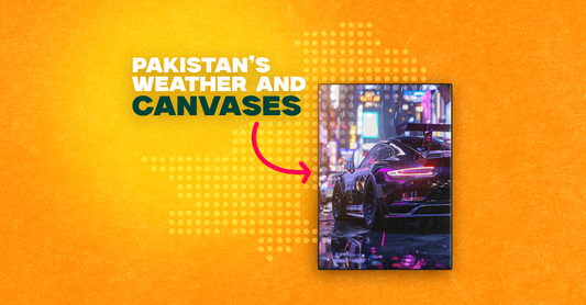 How long does canvas art last in the Pakistani climate?