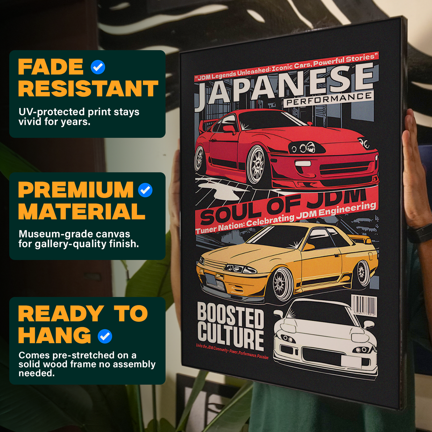 Japanese Soul of JDM Poster