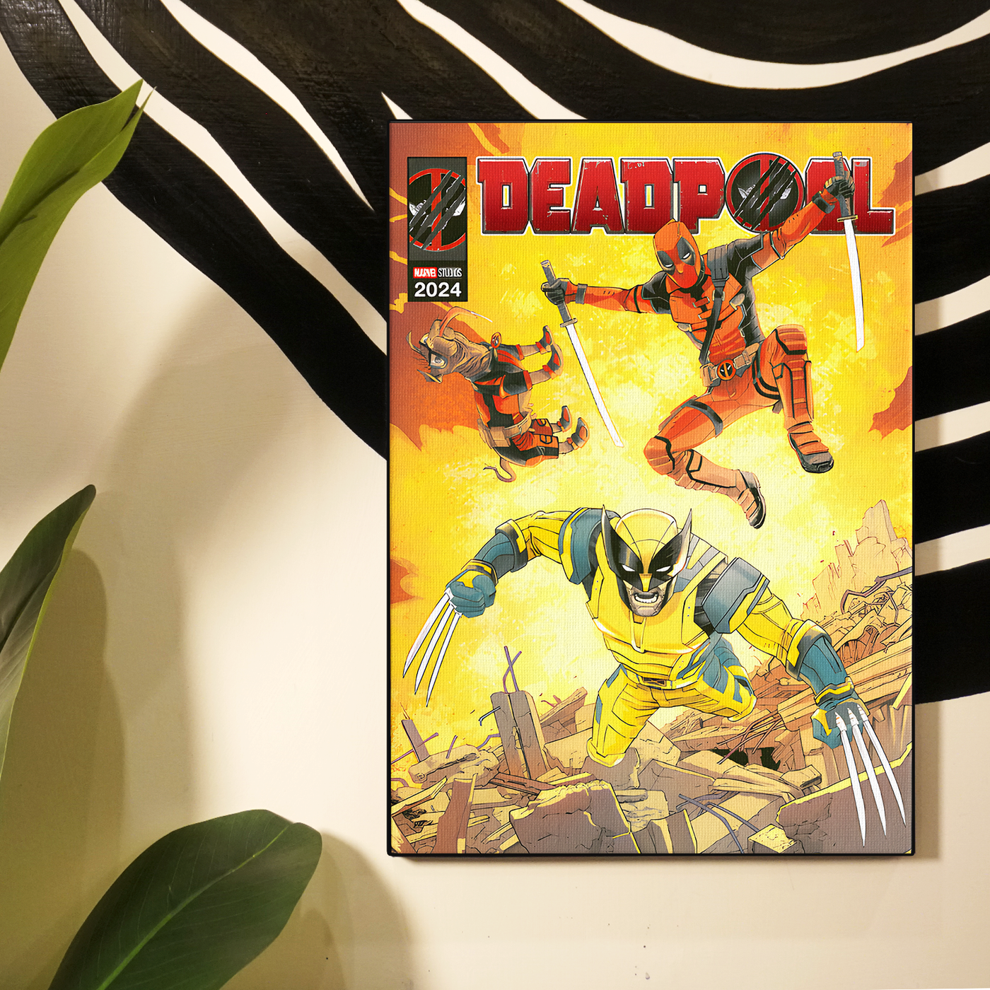 Deadpool Comic Poster