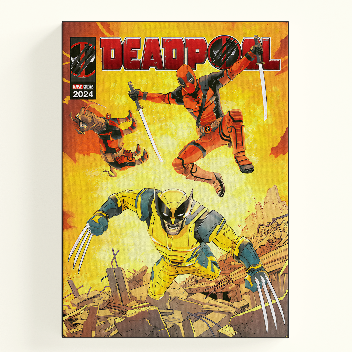 Deadpool Comic Poster