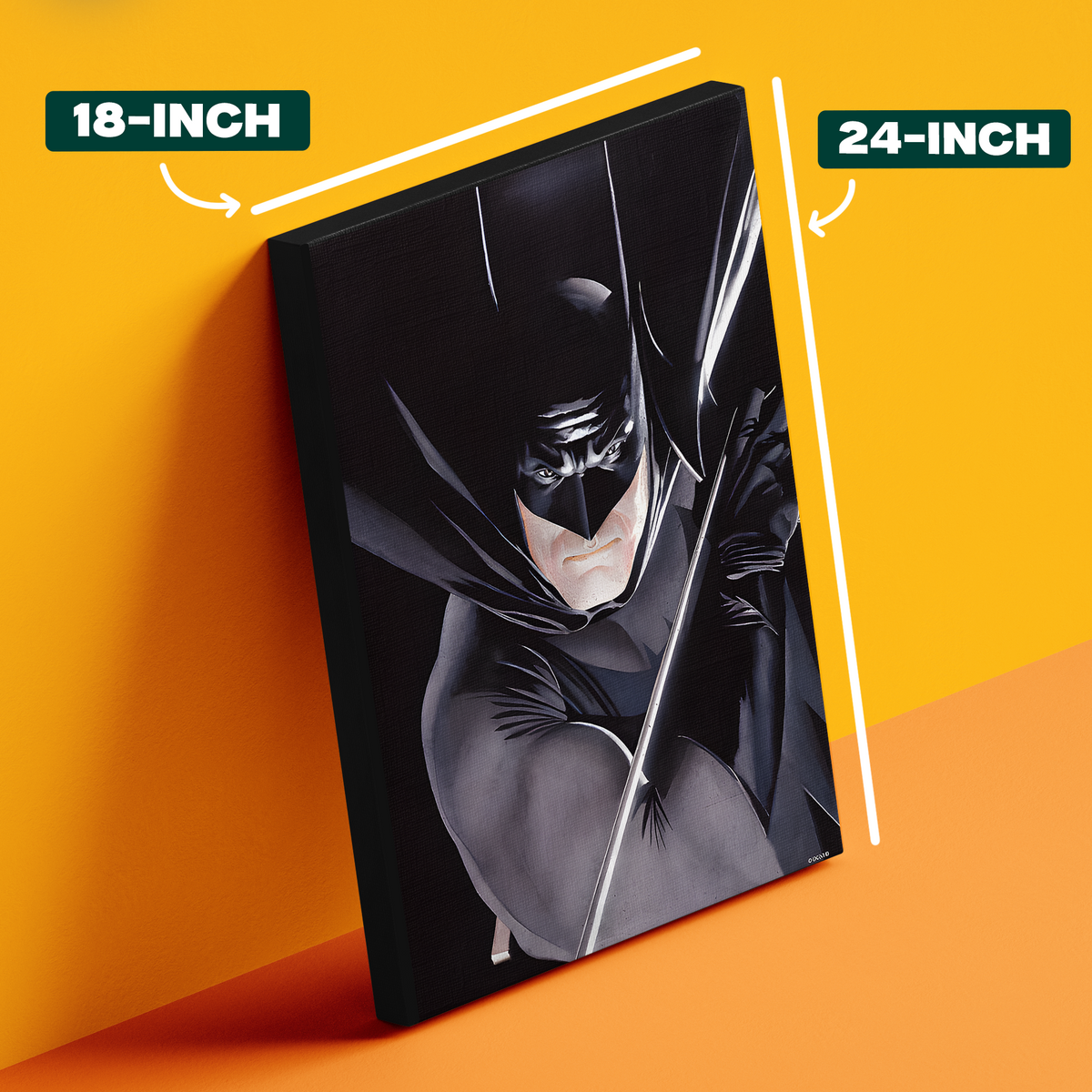 Dark Batman Action Poster