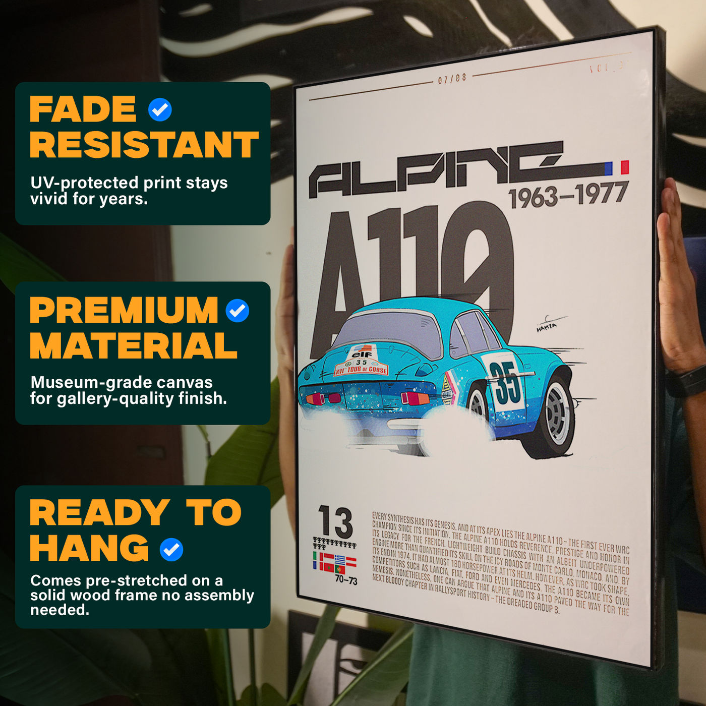 Alpine A110 Poster