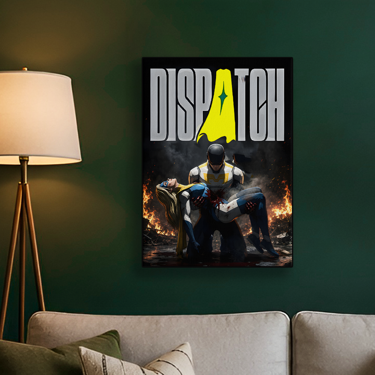 Dispatch Superhero Poster