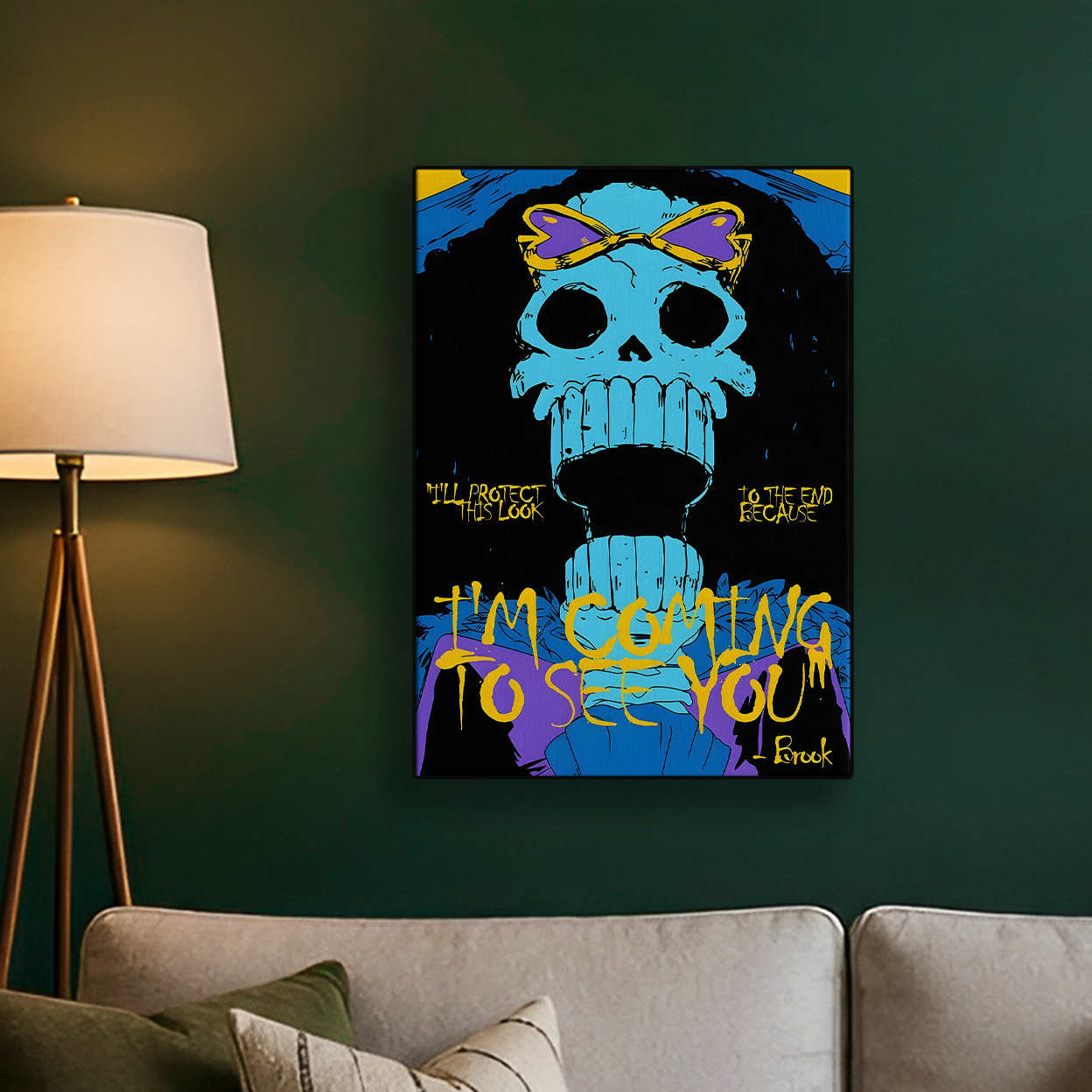 One piece Brook See you Poster