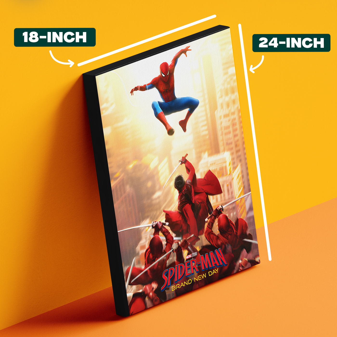 Spider-Man Avengers Style Poster BND
