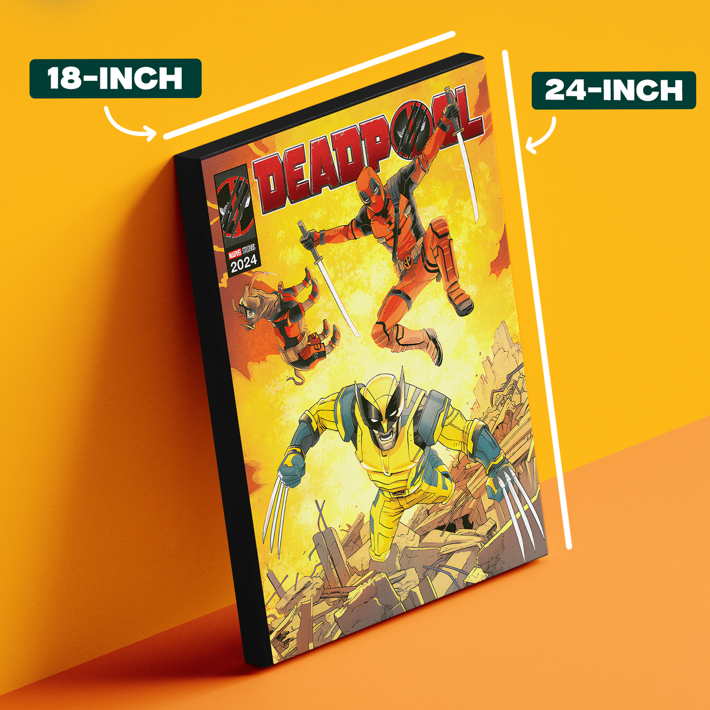Deadpool Comic Poster