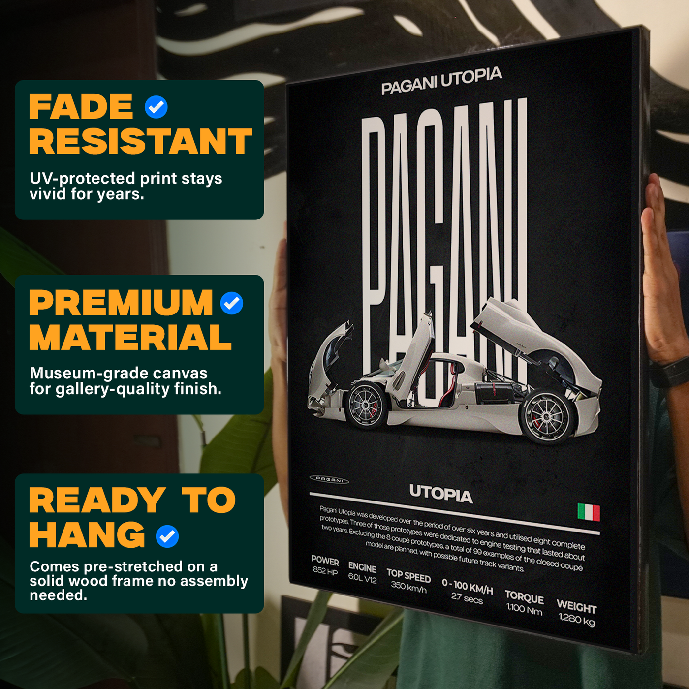 Pagani Utopia Poster