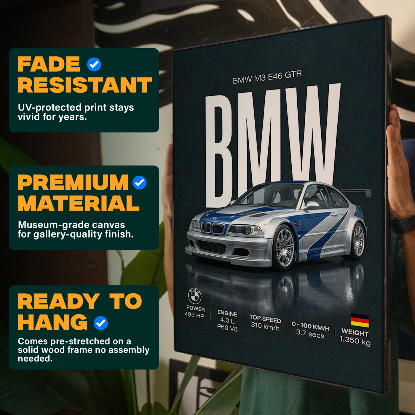 BMW M3 E46 Poster
