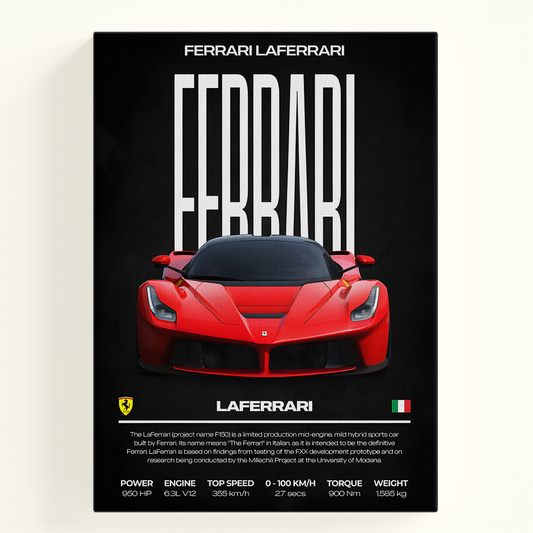 Ferrari LaFerrari Poster