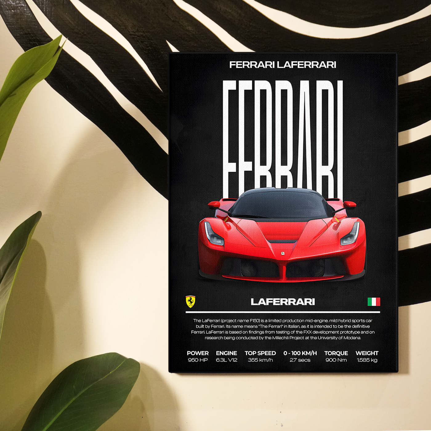 Ferrari LaFerrari Poster
