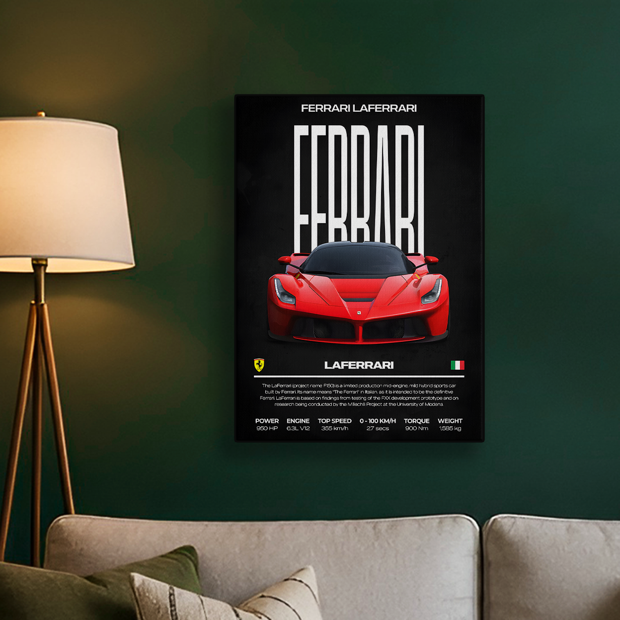 Ferrari LaFerrari Poster
