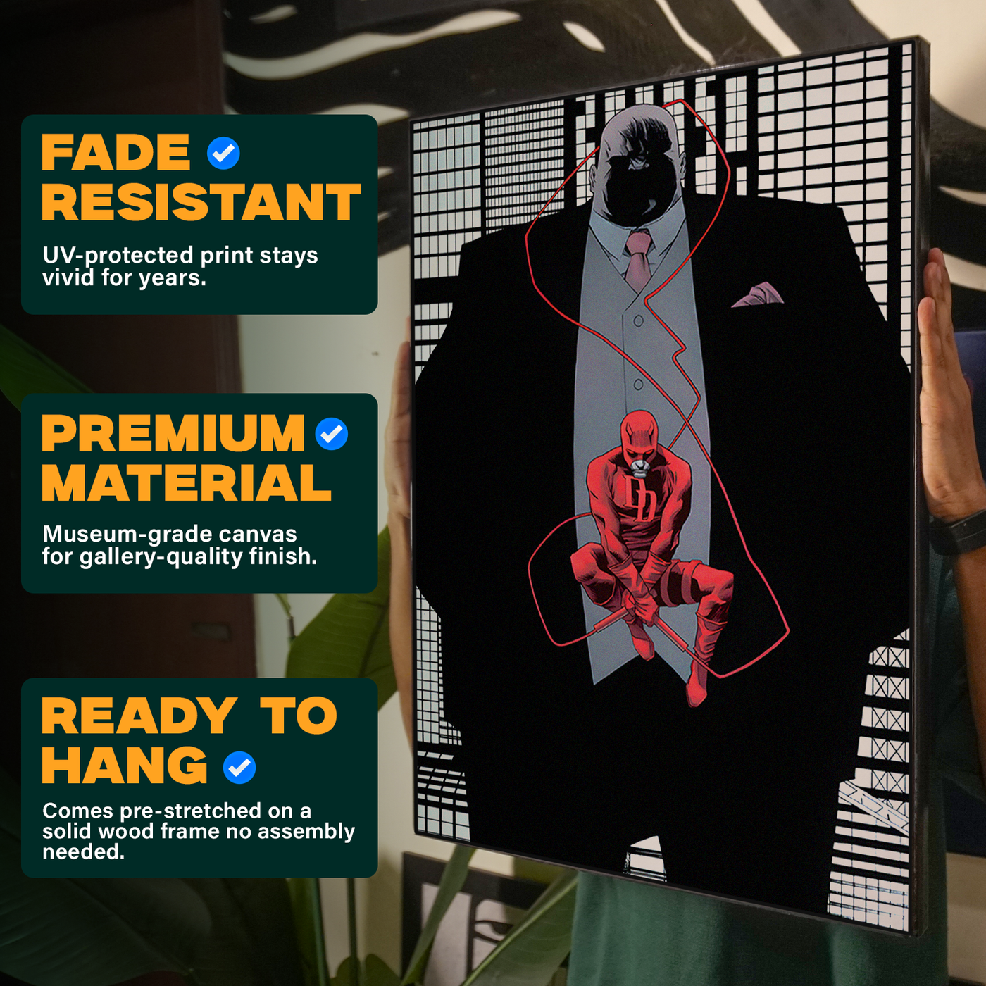 Marvel Comics Daredevil - Kingpin Shadow Wall Poster