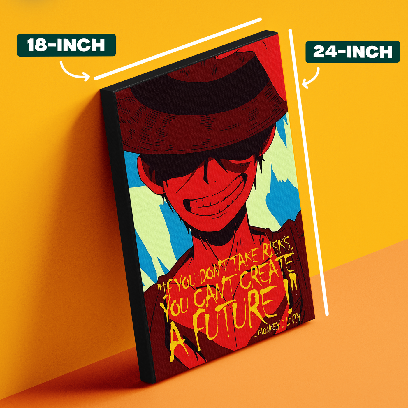 Luffy Motivation Poster