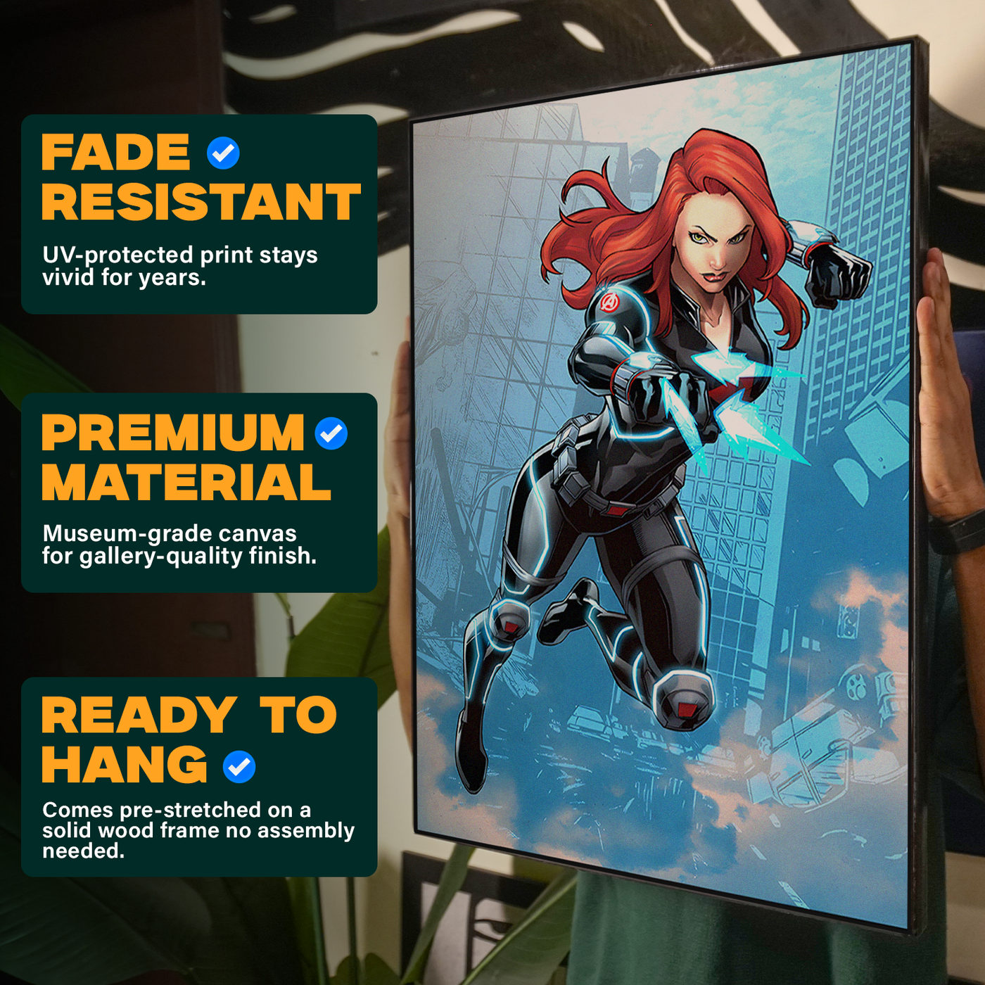 Black Widow Comic Poster
