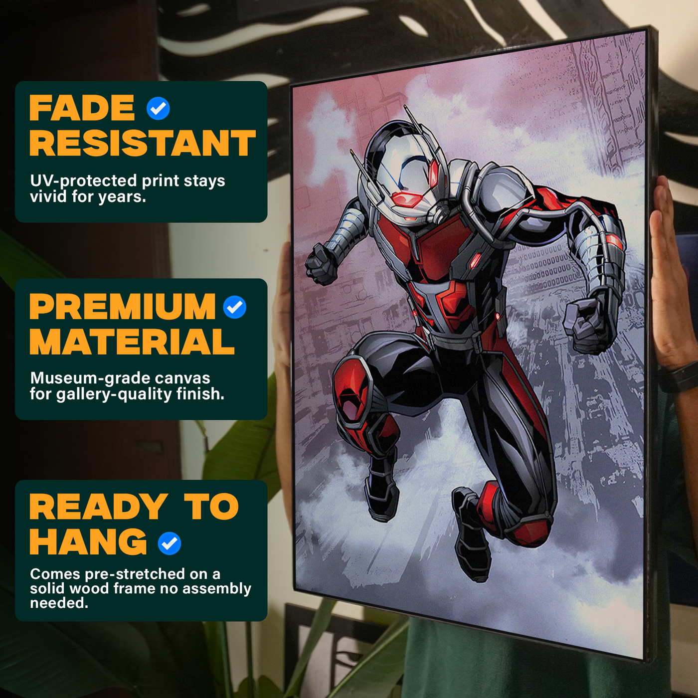 Antman Colorful Comic Poster