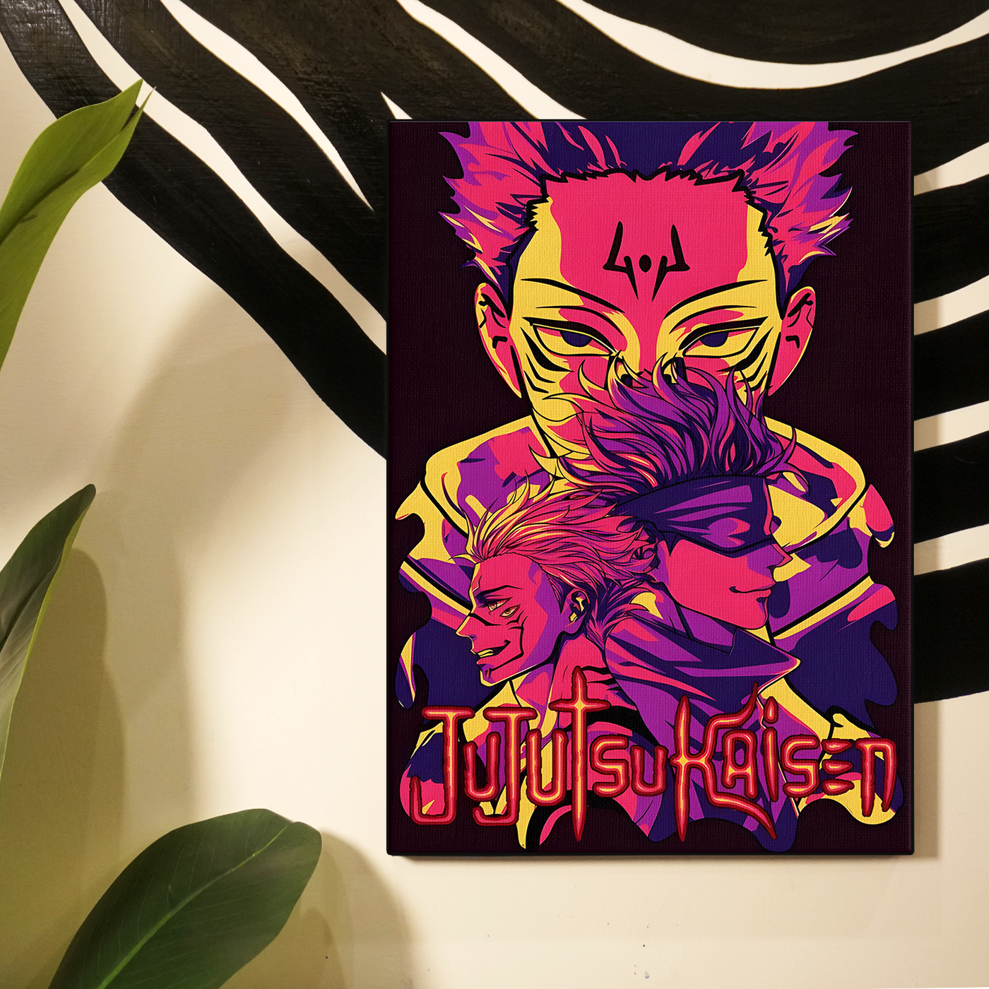 Sukuna Mask Poster