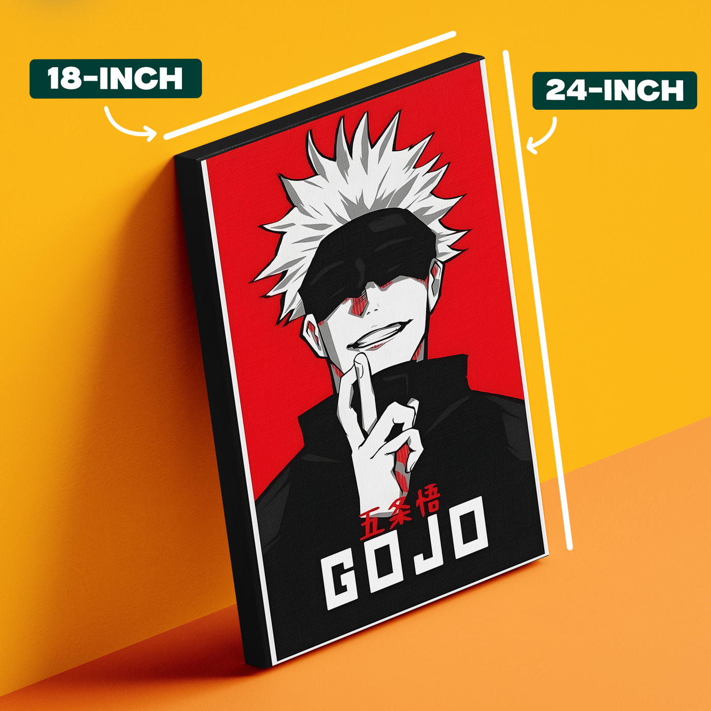 Gojo Smirk Poster