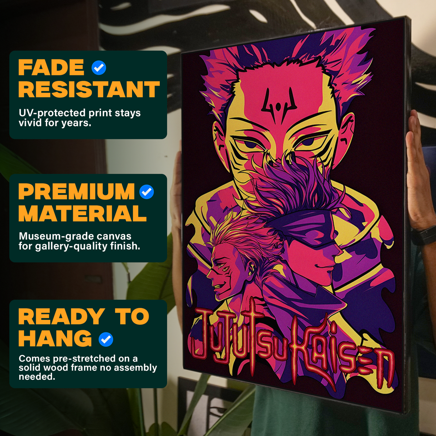 Sukuna Mask Poster