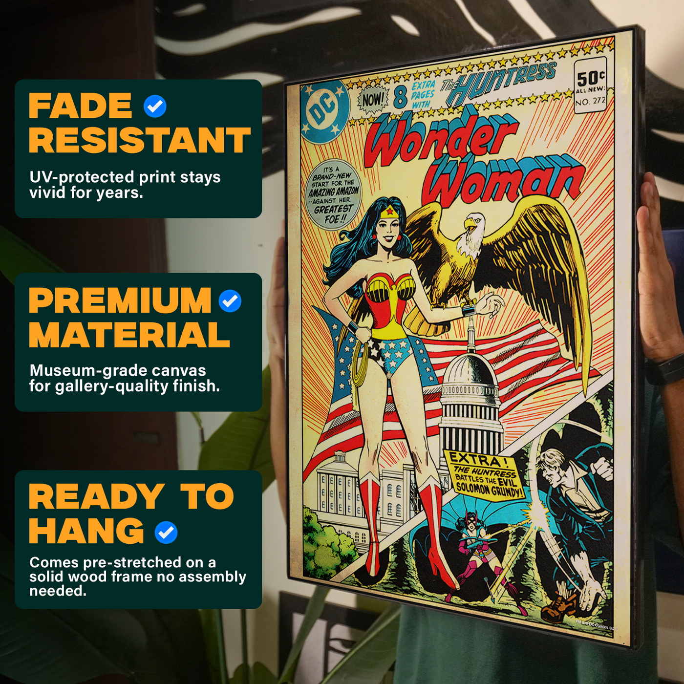 Wonder Woman Comic Poster