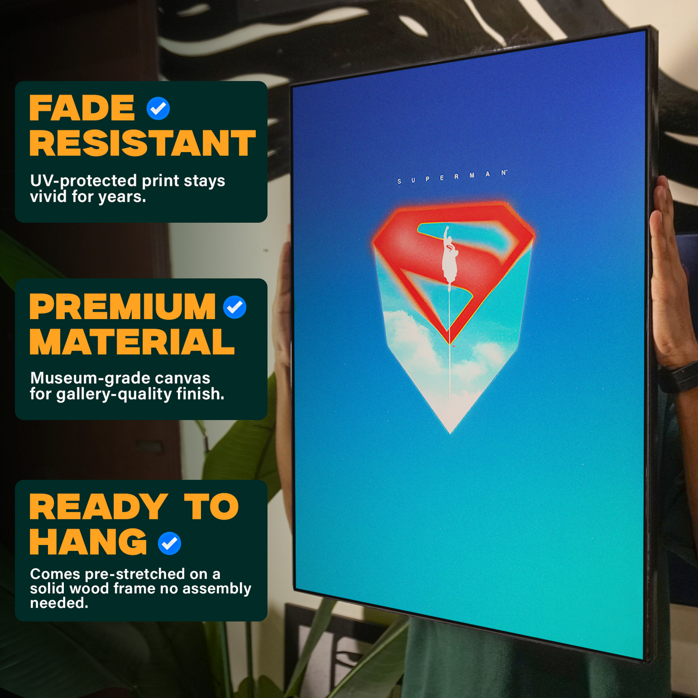 Superman Shield Poster