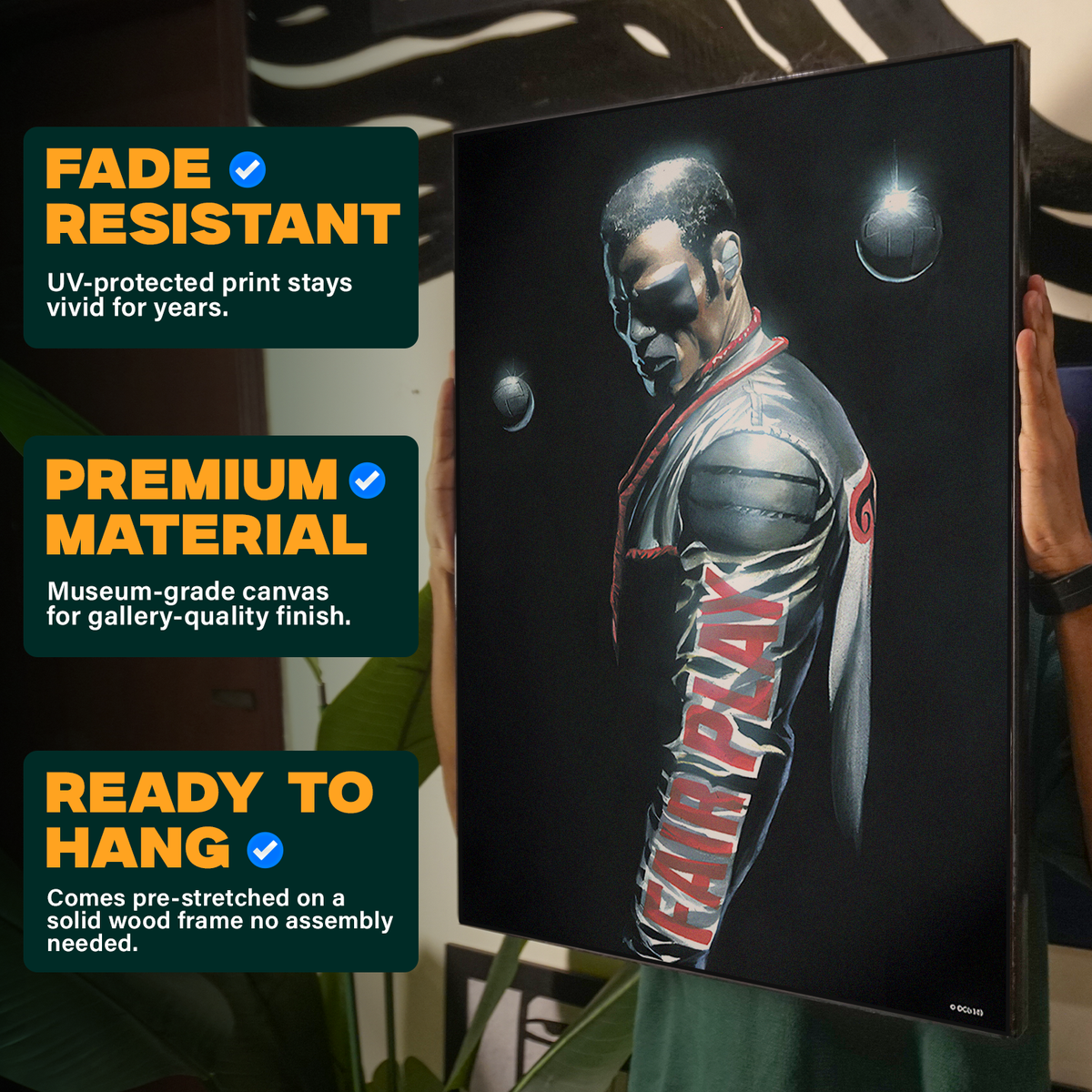 Mister Terrific Dark Poster