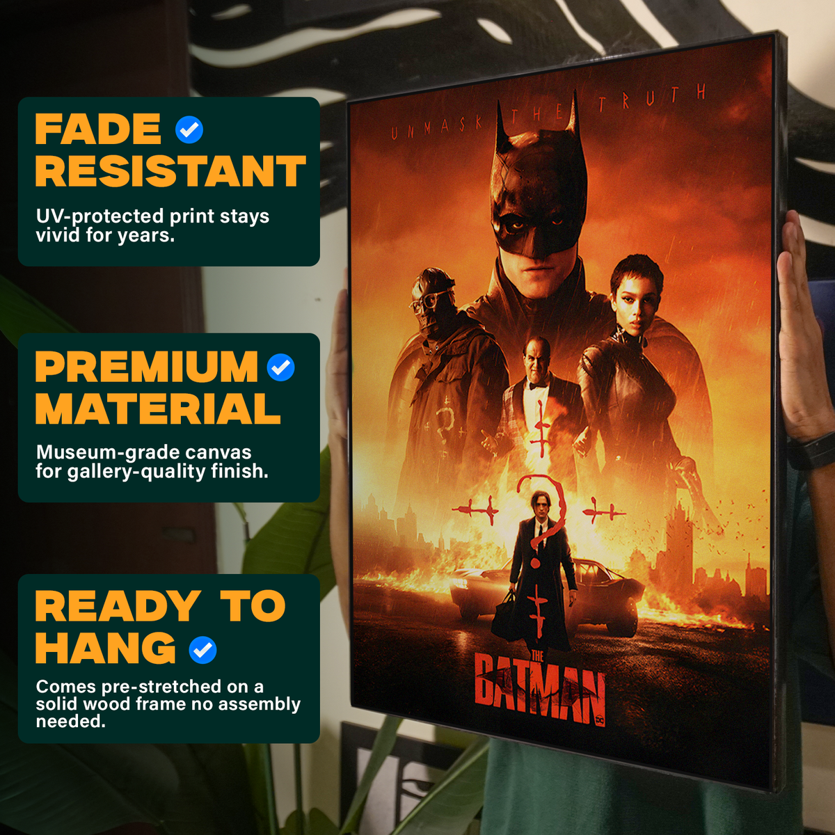 The Batman Unmask the Truth Poster