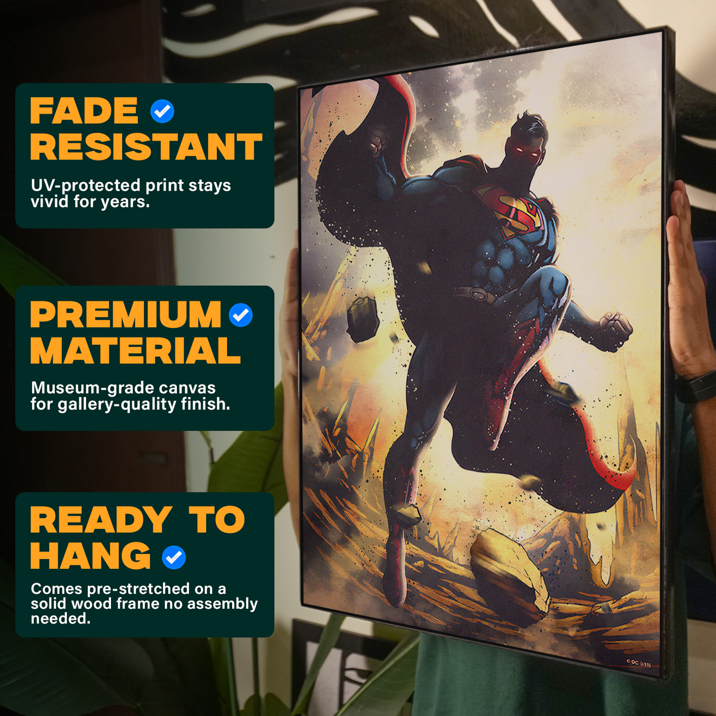 DC Comics Dark Superman Poster