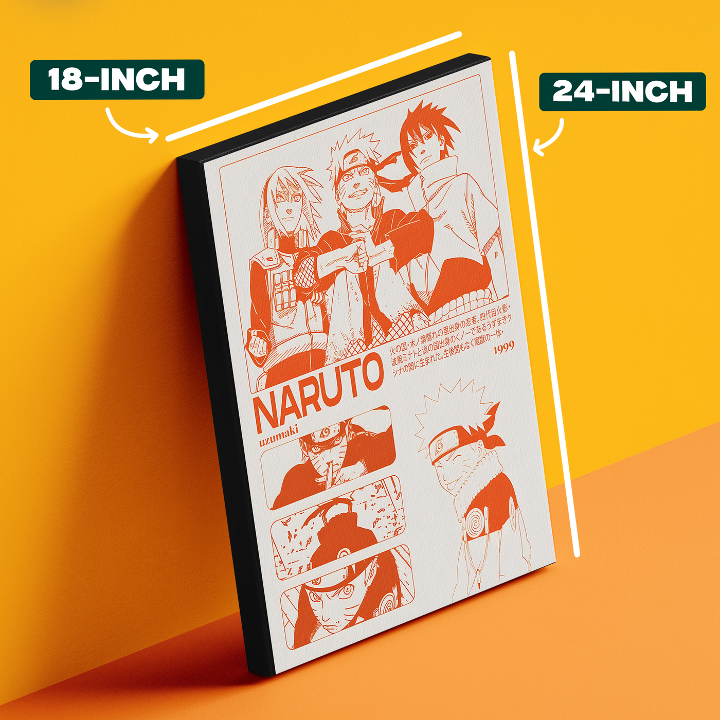 Orange Naruto Poster