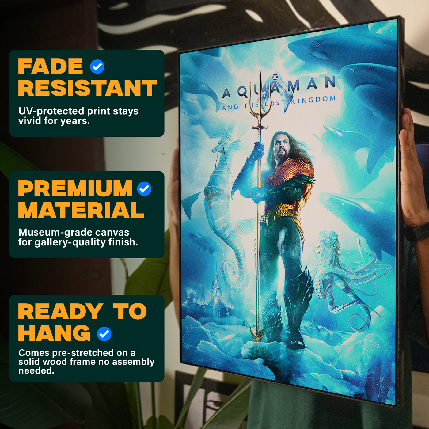 Jason Momoa's Aquaman Movie Poster
