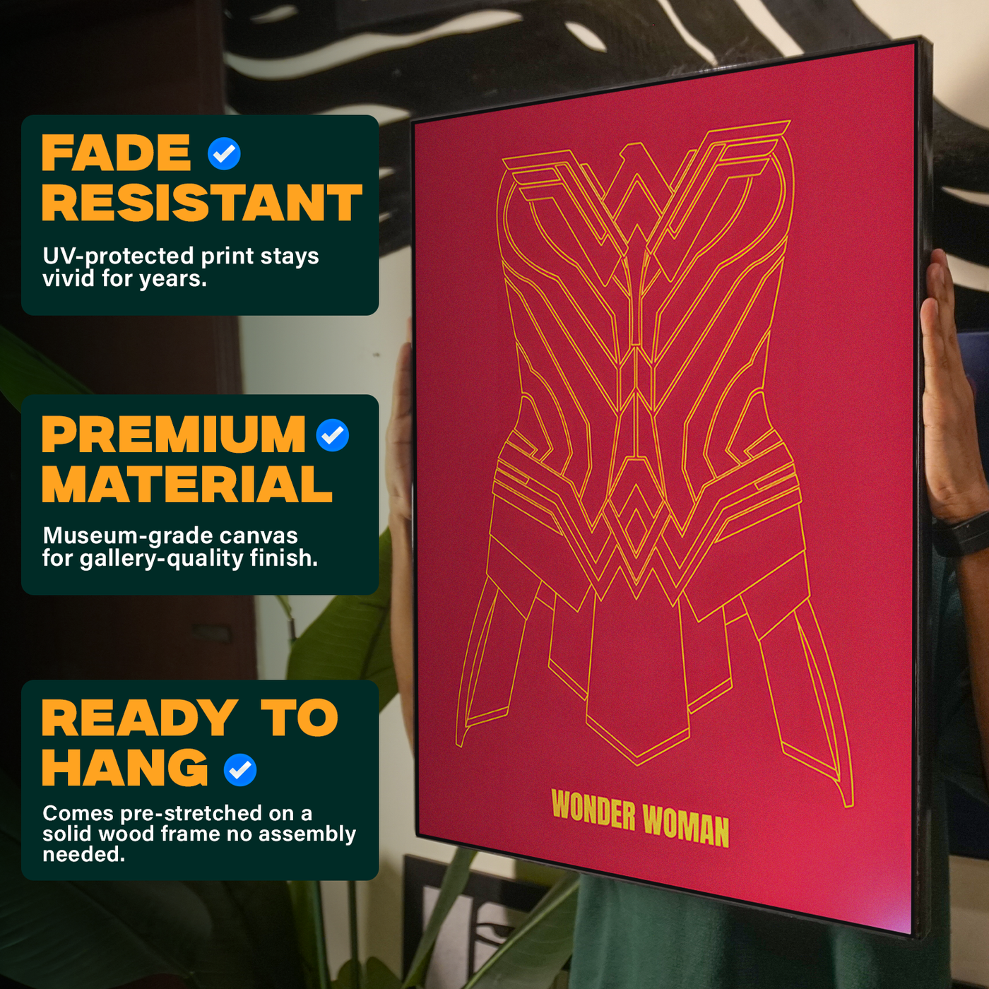 Wonder Woman Minimalistic' Poster