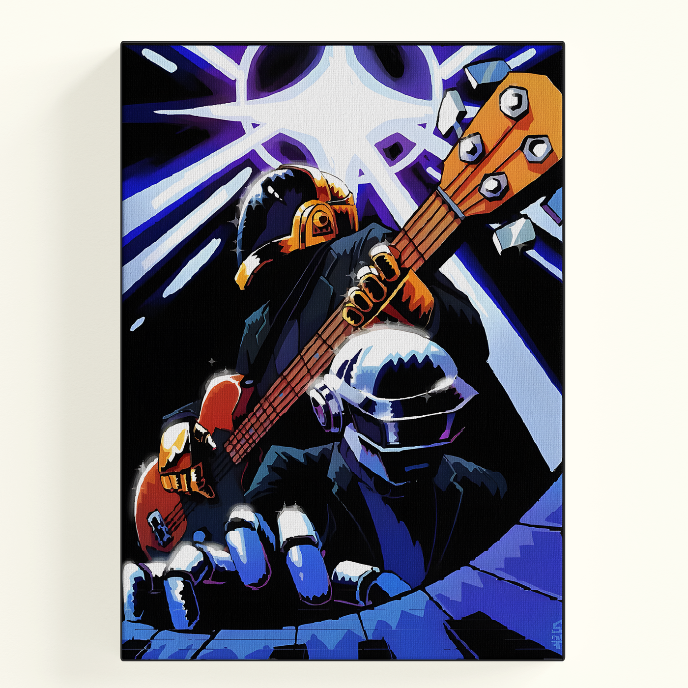 Daft Punk Duo Stage Poster