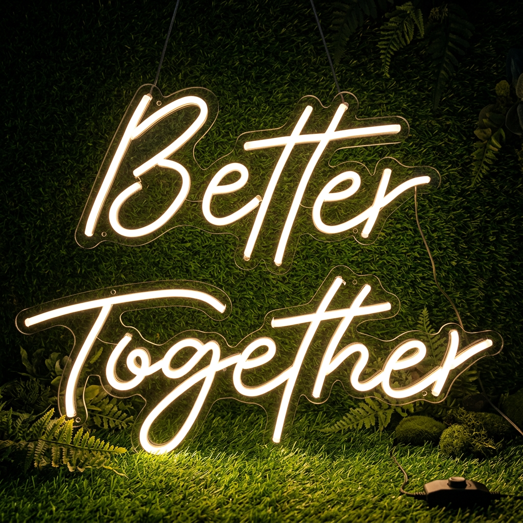 Better together Neon Sign