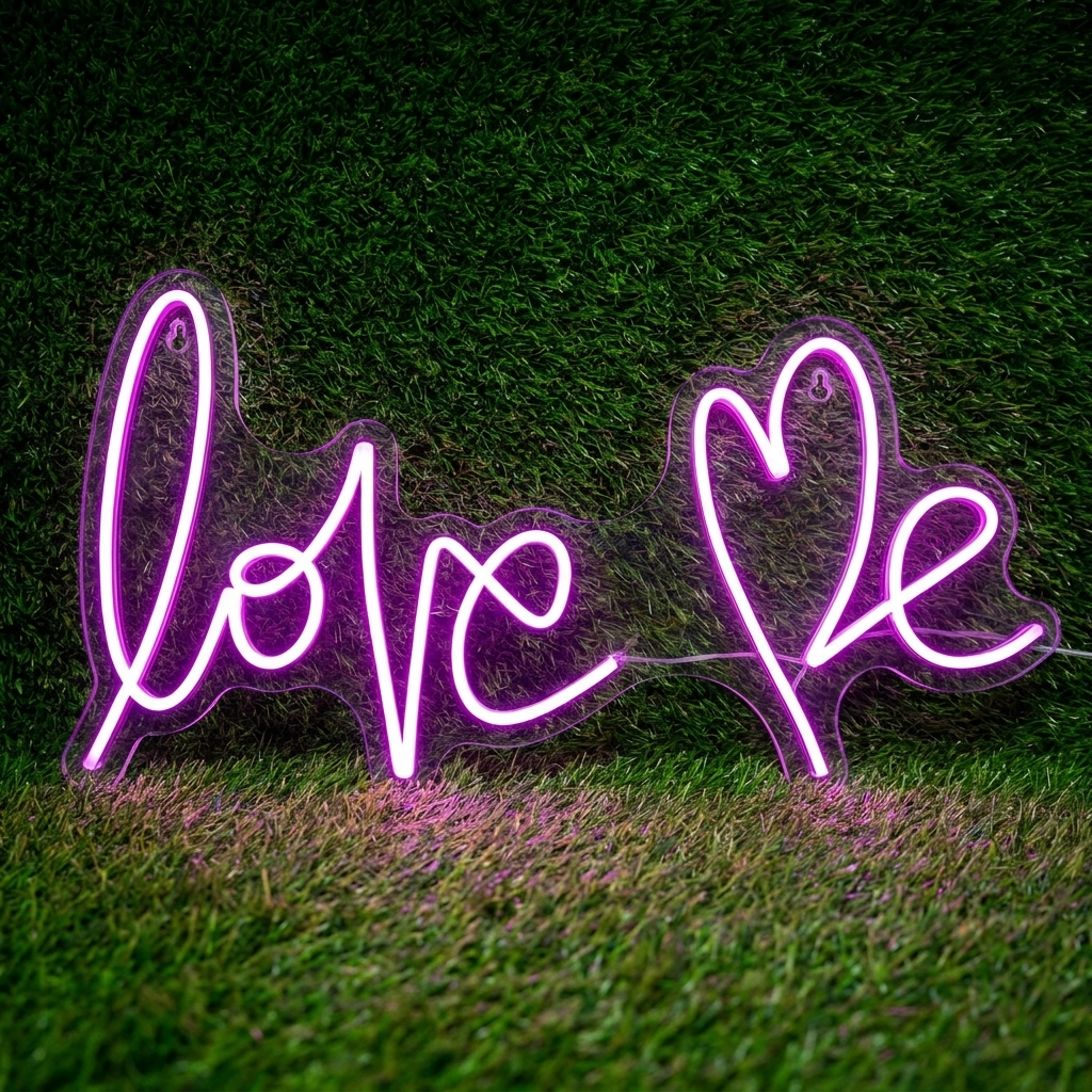 Love Me Neon Sign