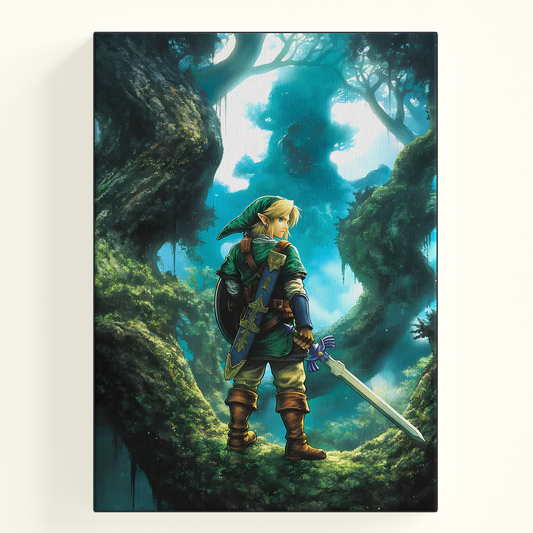 Legend of Zelda Forest Poster